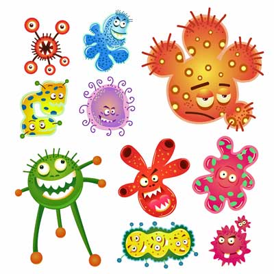 bacteria-and-virus-car